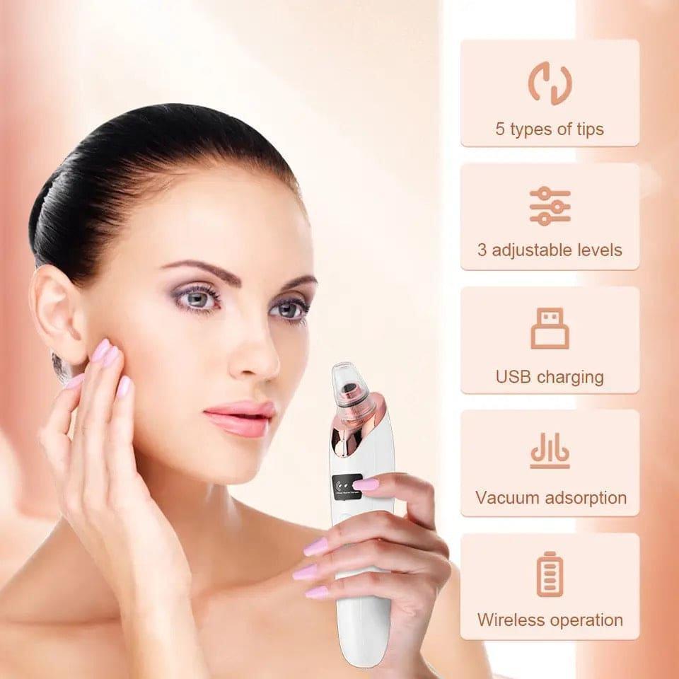 Dead Skin Removal Derma Suction Facial Cleanser