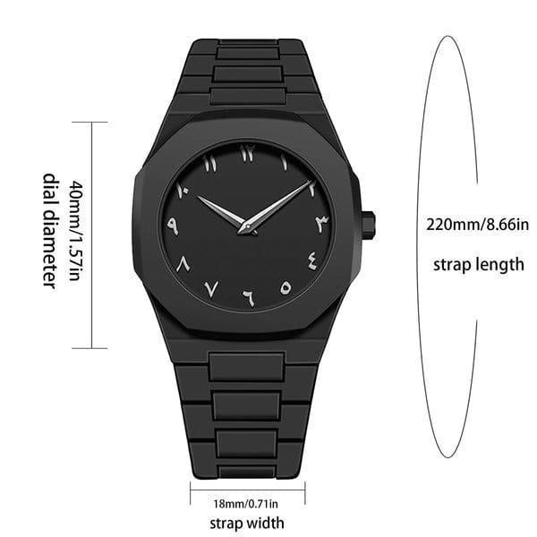 Luxury Aviator Watch for Men – Arabic Aura Exclusive Design