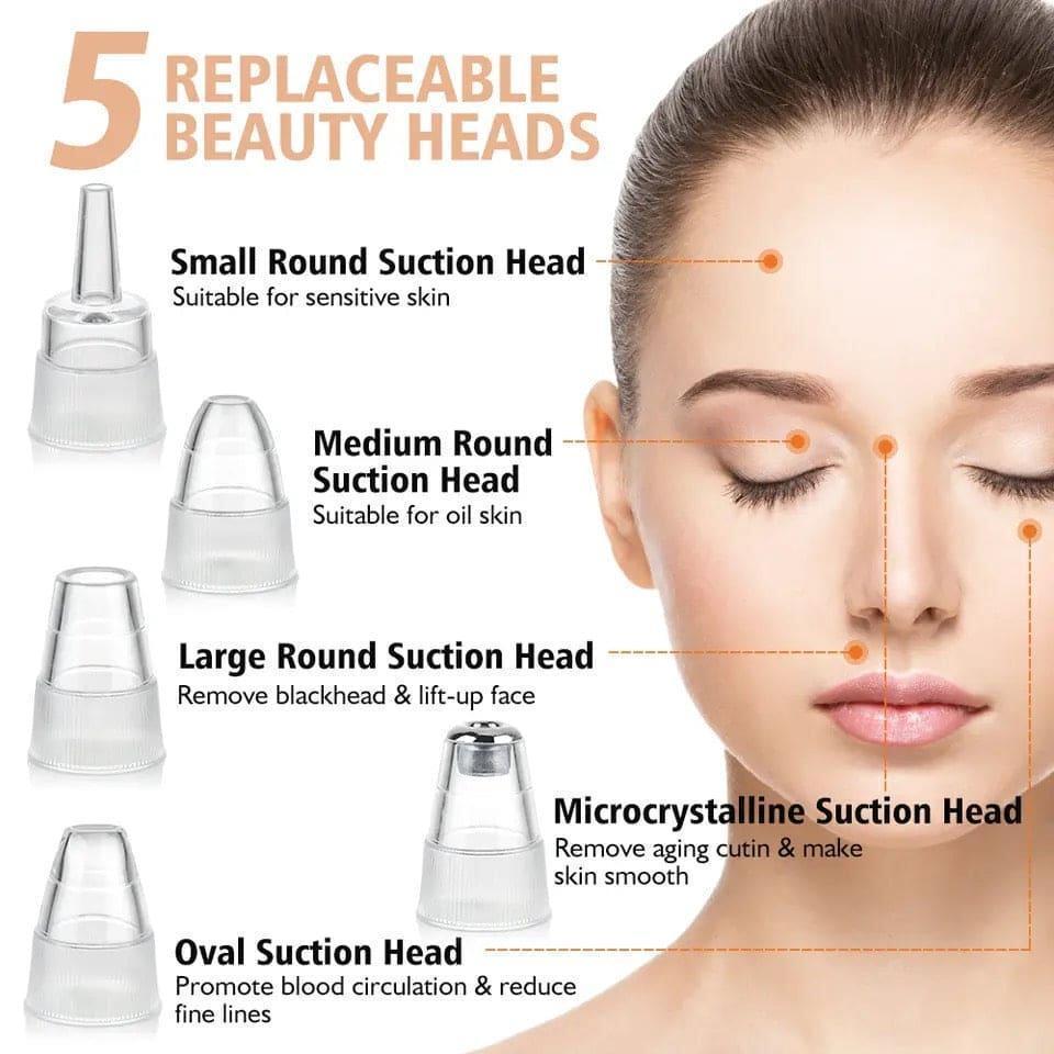 Dead Skin Removal Derma Suction Facial Cleanser