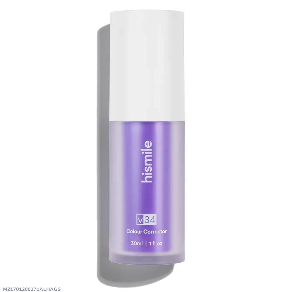 Teeth Whitening V34 Colour Corrector Serum - 1 x Purple Toothpaste