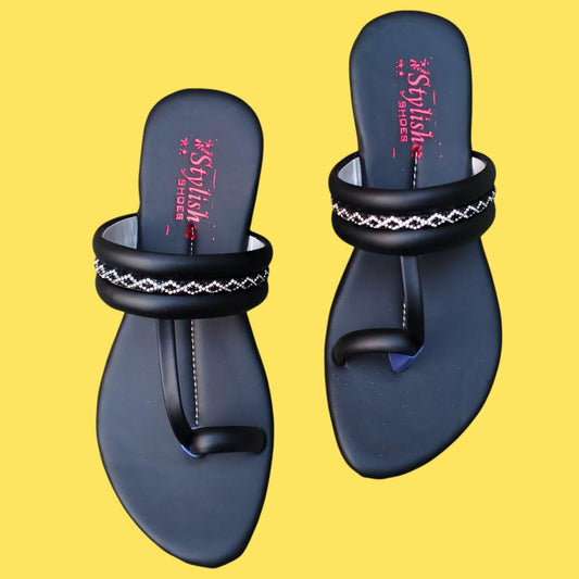 Women's Rexine Casual Kolhapuri Chappal