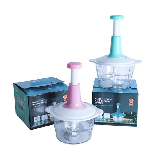 All-in-One Compact Food Chopper – Easy, Fast, Save Time, Save Space