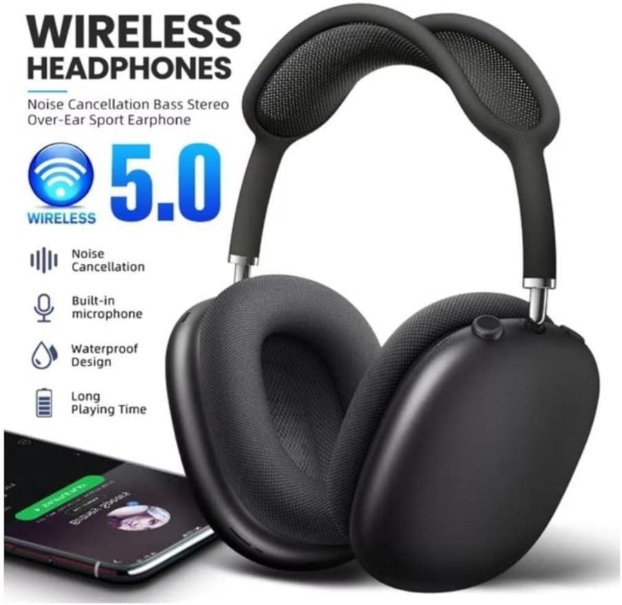 P9 Headphones Wireless with Bluetooth v5.3 Beast Quality and Bass With Mic
