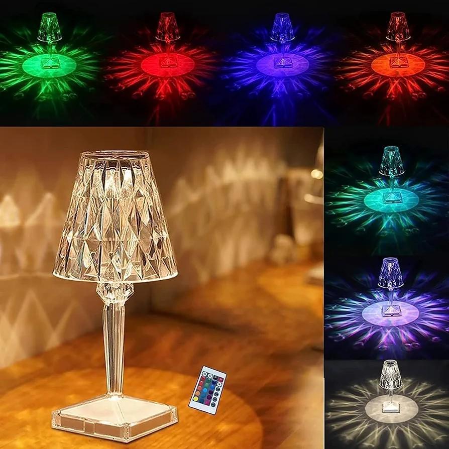 Rechargeable Table Lamp with Type-C Charging Port - 1 Pc