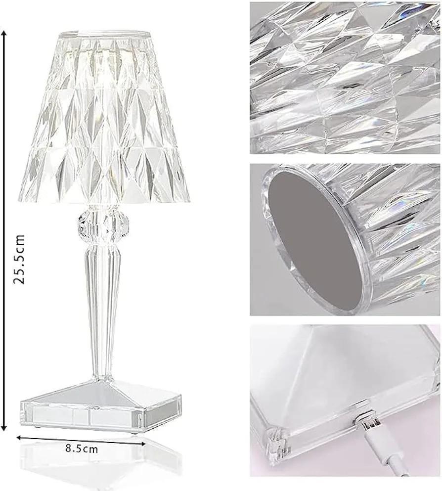 Rechargeable Table Lamp with Type-C Charging Port - 1 Pc