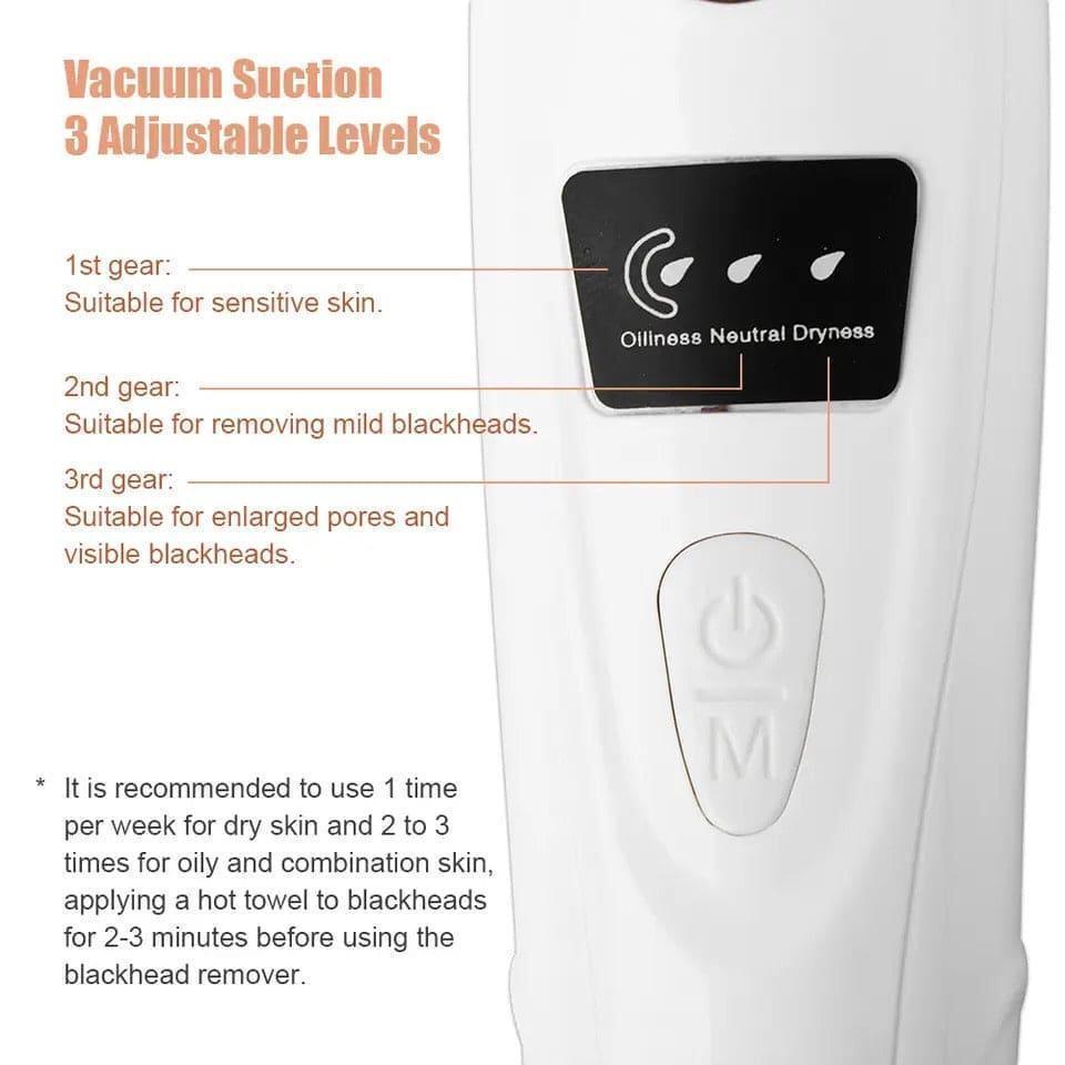 Dead Skin Removal Derma Suction Facial Cleanser