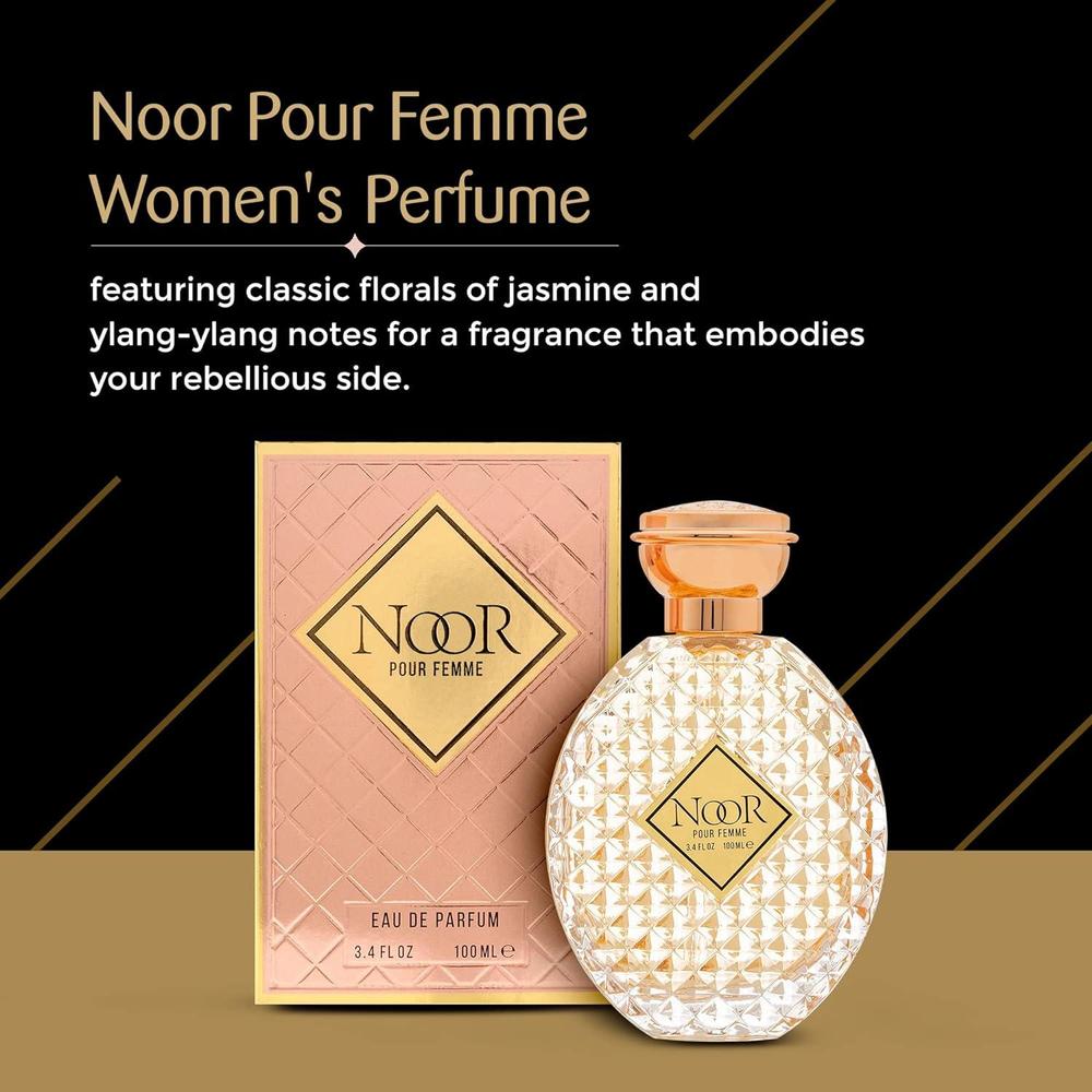 Noor Long Lasting Fragrance Women's Perfume, 100 Ml
