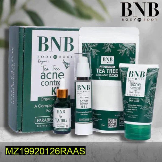 4 In 1 Tea Tree BNB Facial Face Care Kit