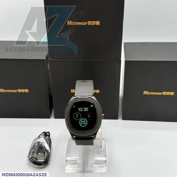 Microwear 2024 Smart Watch with Blood Pressure & Body Temperature, Fitness Tracker