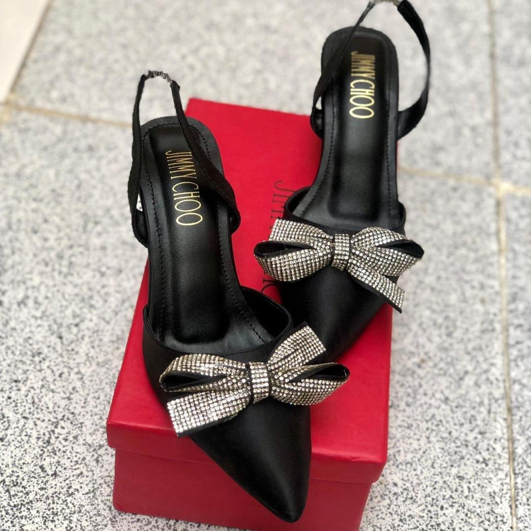 Elegant Women's Synthetic Leather Heels - 1 Pcs Fancy Formal Footwear
