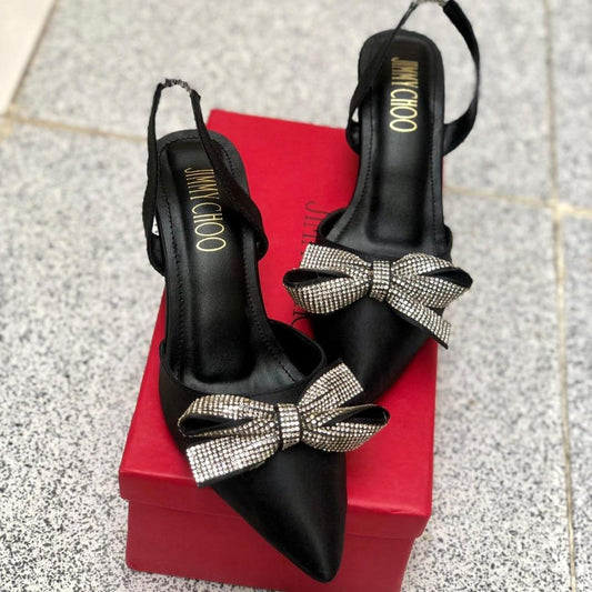 Elegant Women's Synthetic Leather Heels - 1 Pcs Fancy Formal Footwear